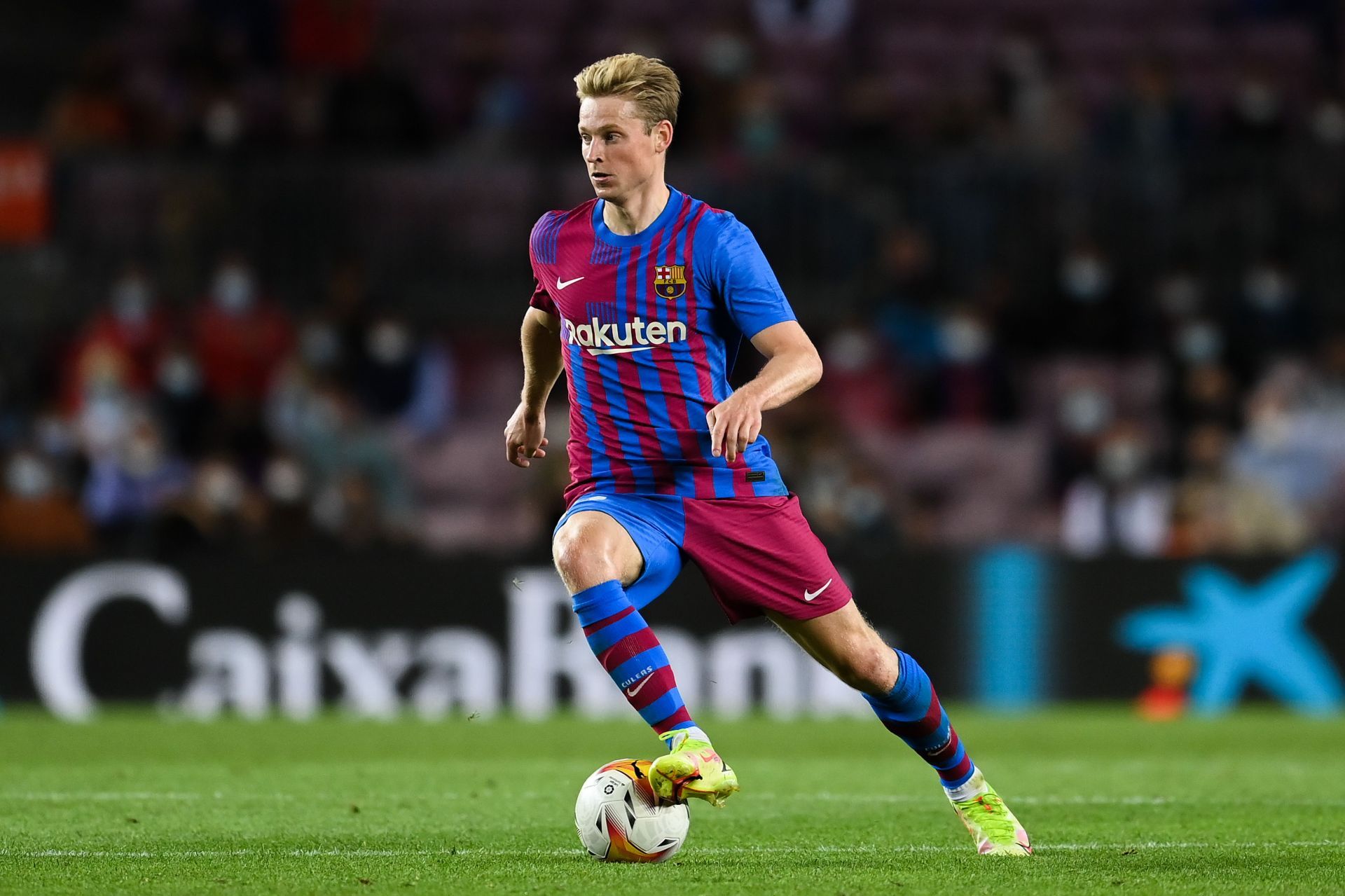 Frenkie de Jong has been reliable presense for Barcelona this season