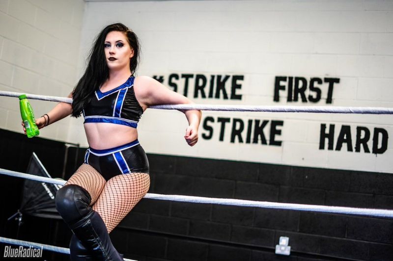 Lucia Lee is making a name for herself in the British Wrestling scene