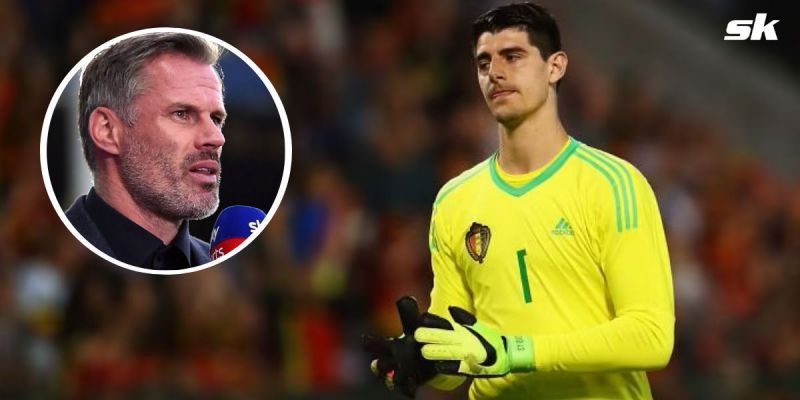 Jamie Carragher extends support to Thibaut Courtois