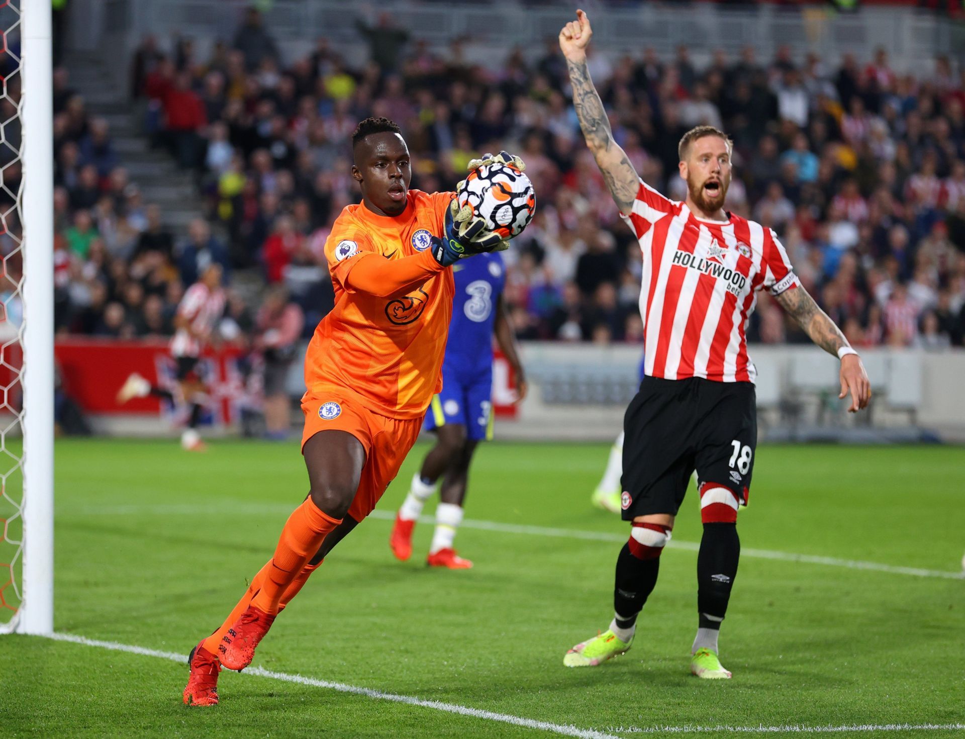 Sky&#039;s the limit for Chelsea goalkeeper Eduoard Mendy.