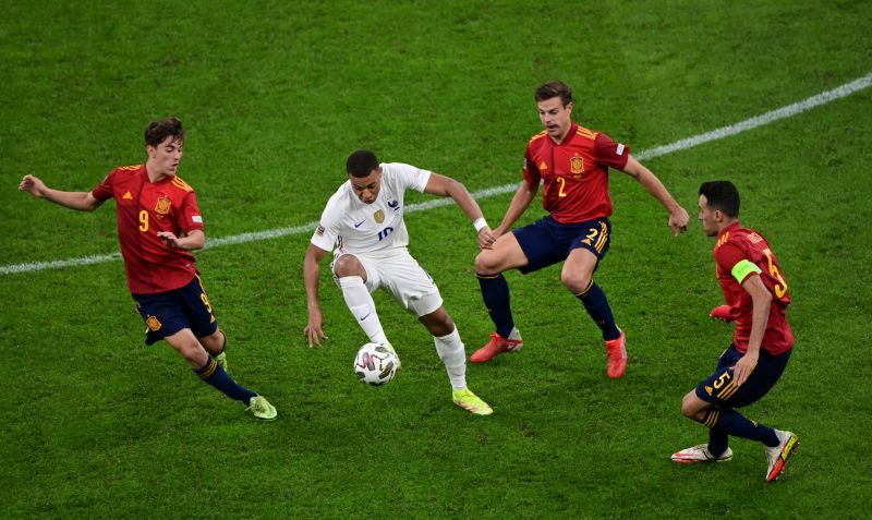 Luis Enrique's men put up a brilliant display against France