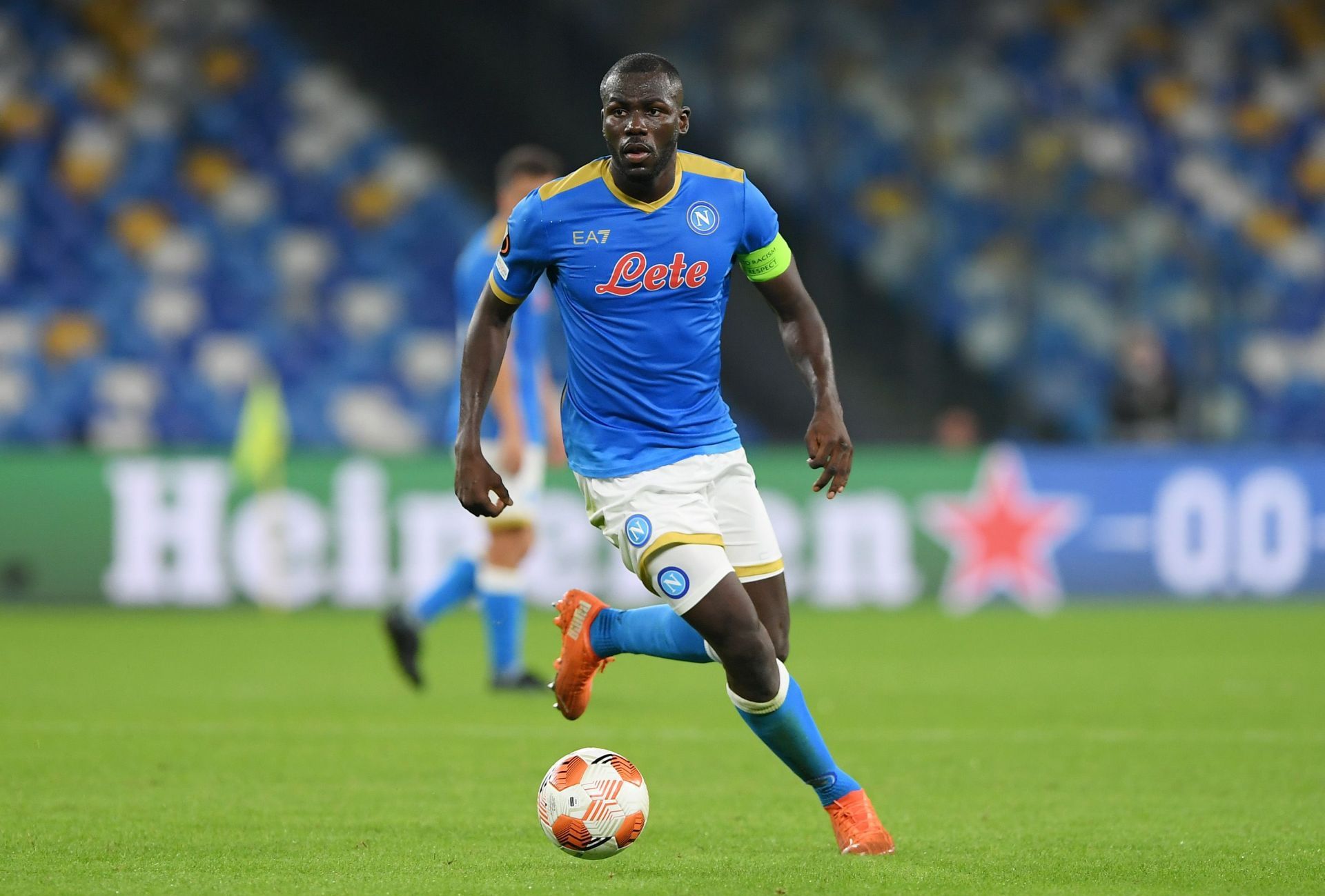 Kalidou Koulibaly in action for Napoli.