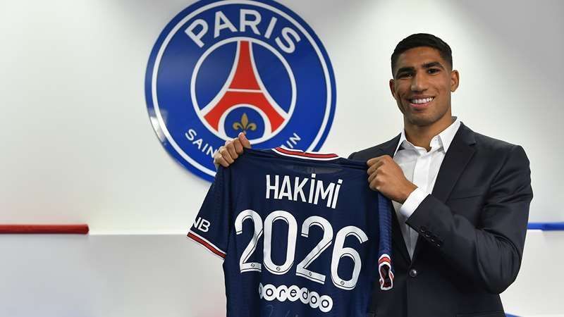 Achraf Hakimi has hit the ground running at PSG.