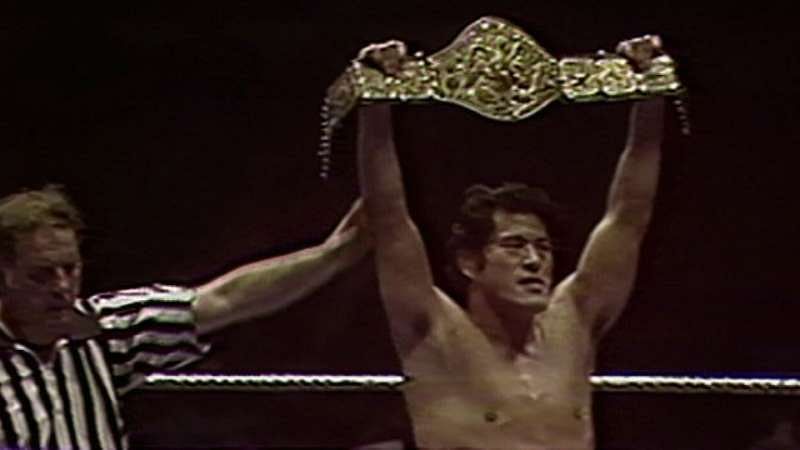 Antonio Inoki held the short-lived championship when he made his way to the US