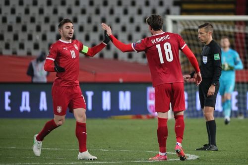 Serbia will face Azerbaijan in a FIFA World Cup qualfiier on Tuesday