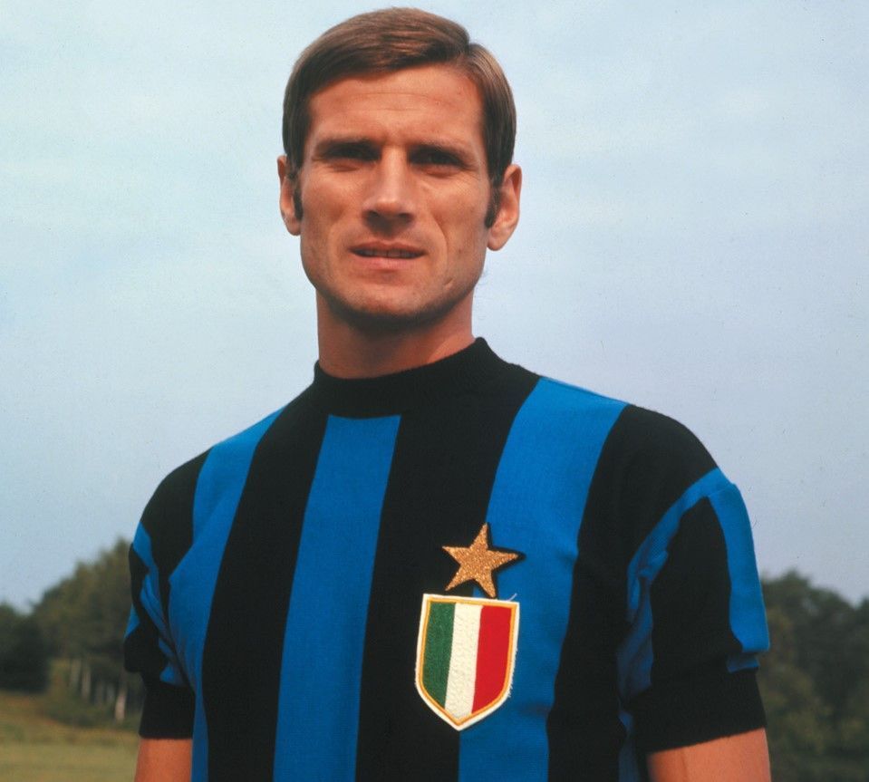 Giacinto Faccheti lost the Ballon d'Or to Inter teammate Eusebio