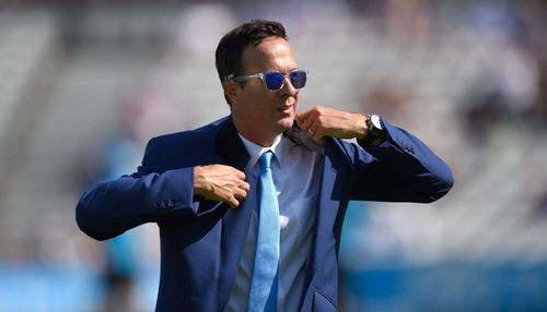 Michael Vaughan had a witty reply about England being "scared of the Gabba".