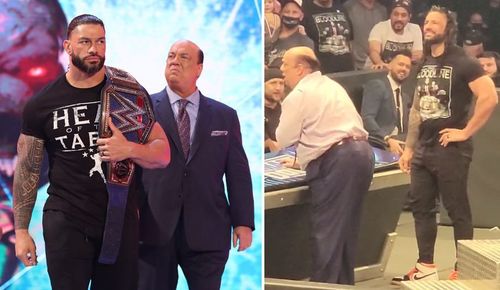 Paul Heyman regretted getting into the ring during tonight's dark match