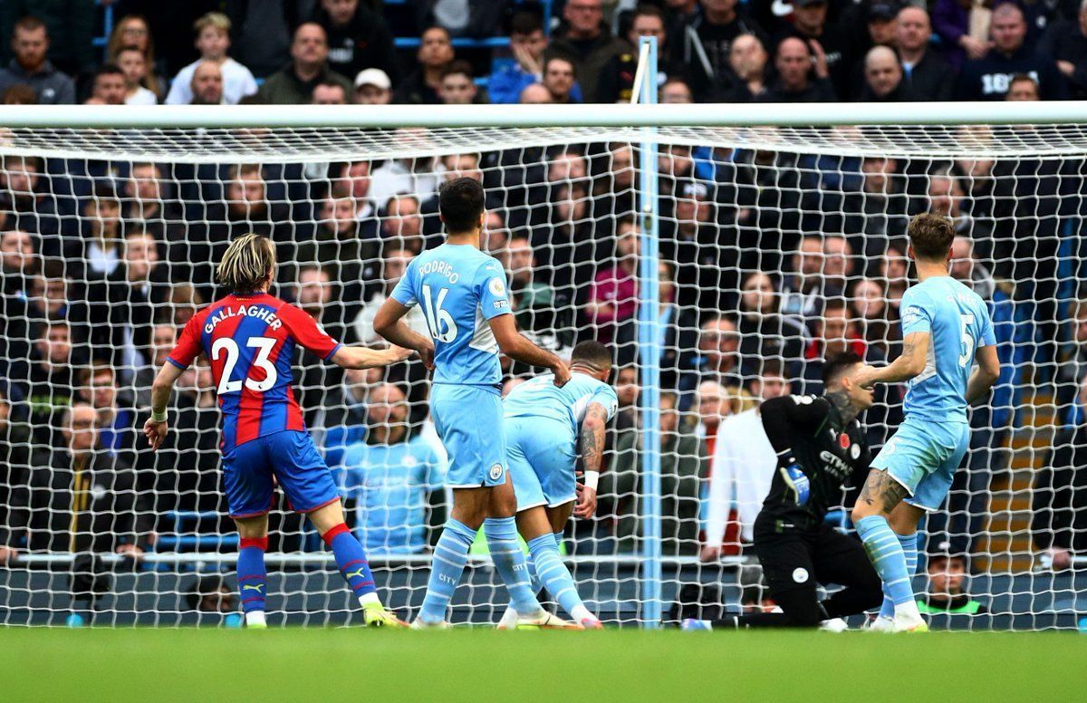 Manchester City were blanked out by Palace in a putrid display.