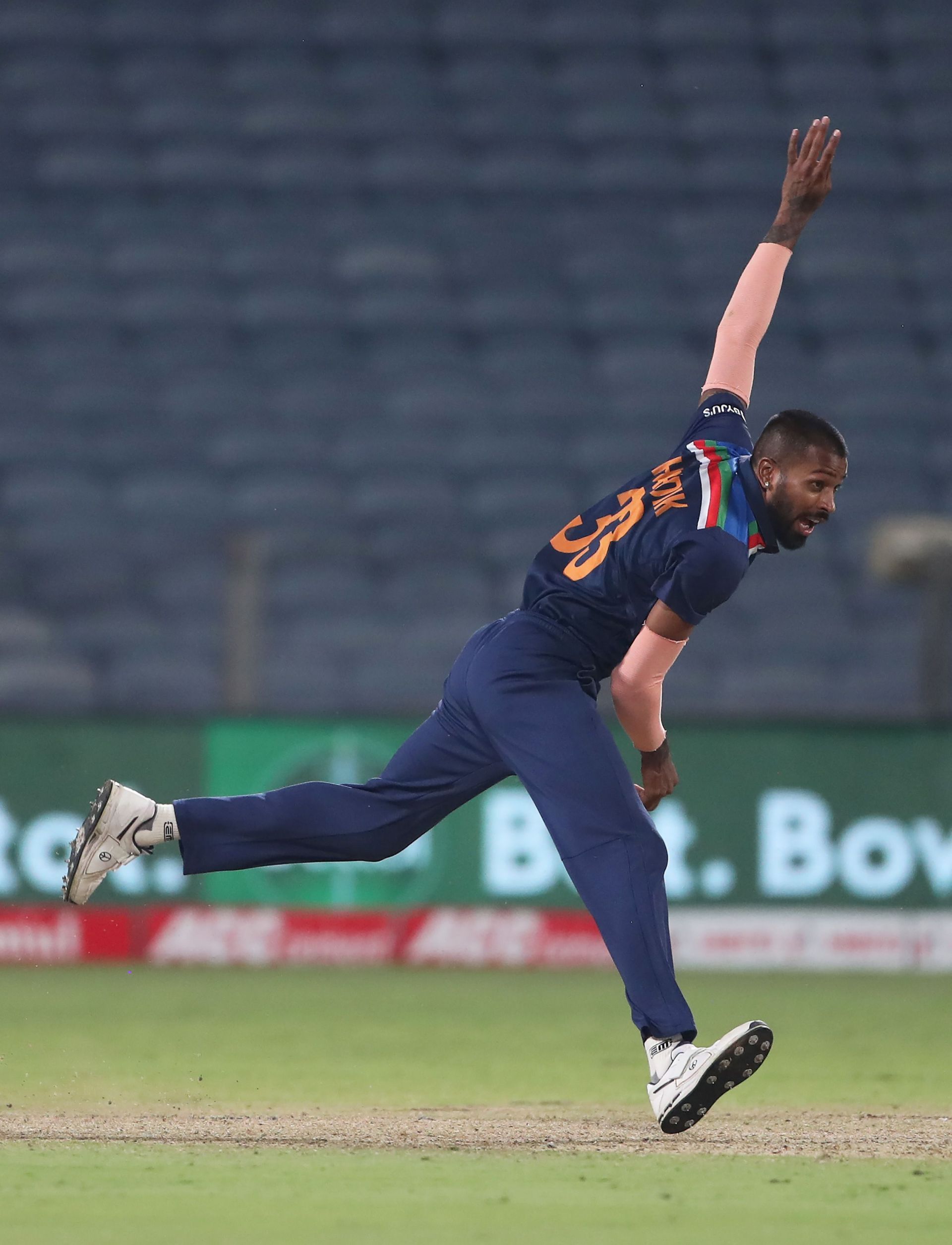 IHardik Pandya has struggled with his back injury since 2019 (Credit: BCCI)