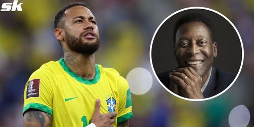 Neymar is closing in on breaking Pele's goalscoring record for Brazil