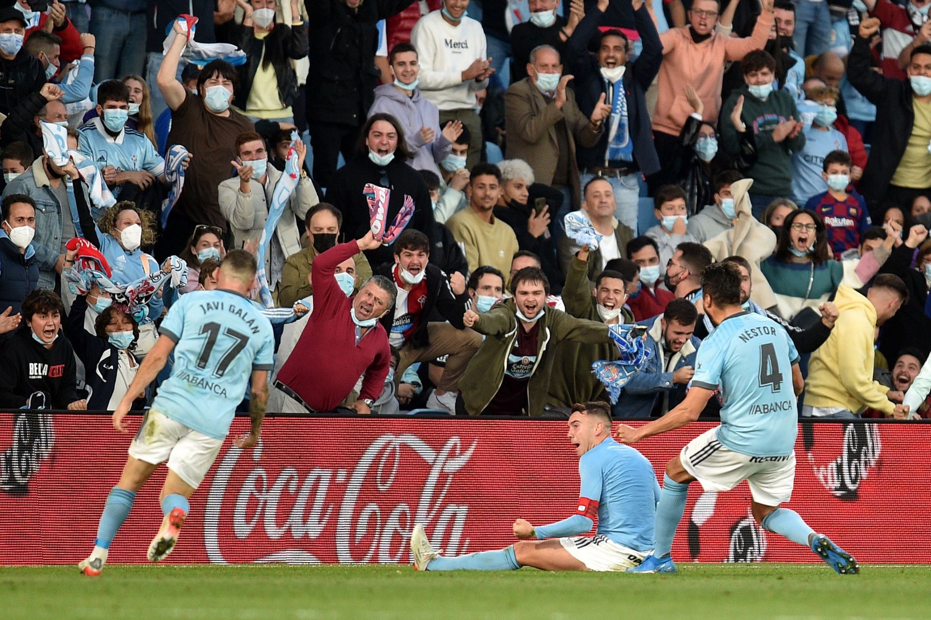 Iago Aspas did it against FC Barcelona - again!