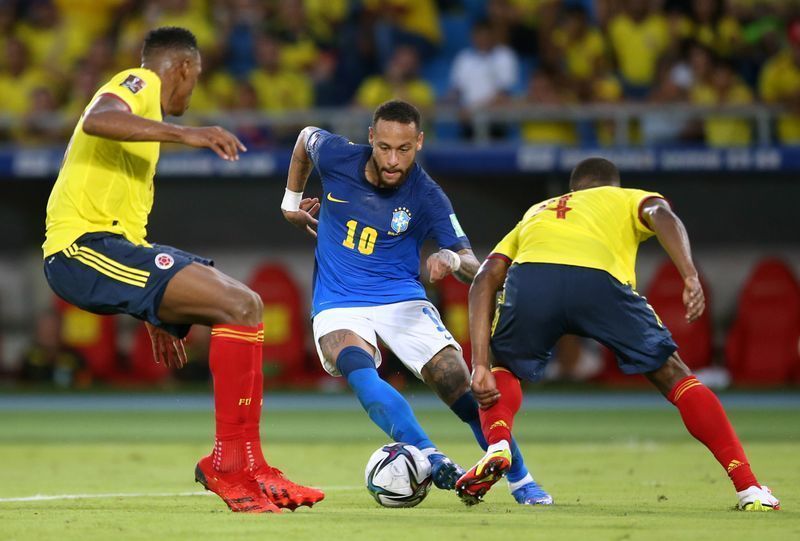 Brazil and Colombia played out a goalless stalemate in the reverse fixture in October.