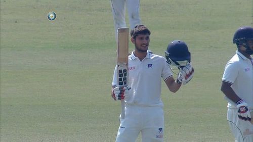 Upendra Yadav scored 138 runs in the first innings to put Uttar Pradesh in firm control against Assam in Ranji Trophy 2018/19 (Image Courtesy: Hotstar).