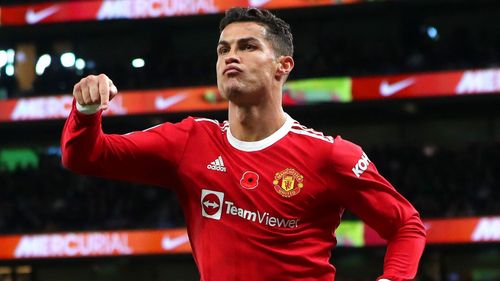 Manchester United forward Cristiano Ronaldo