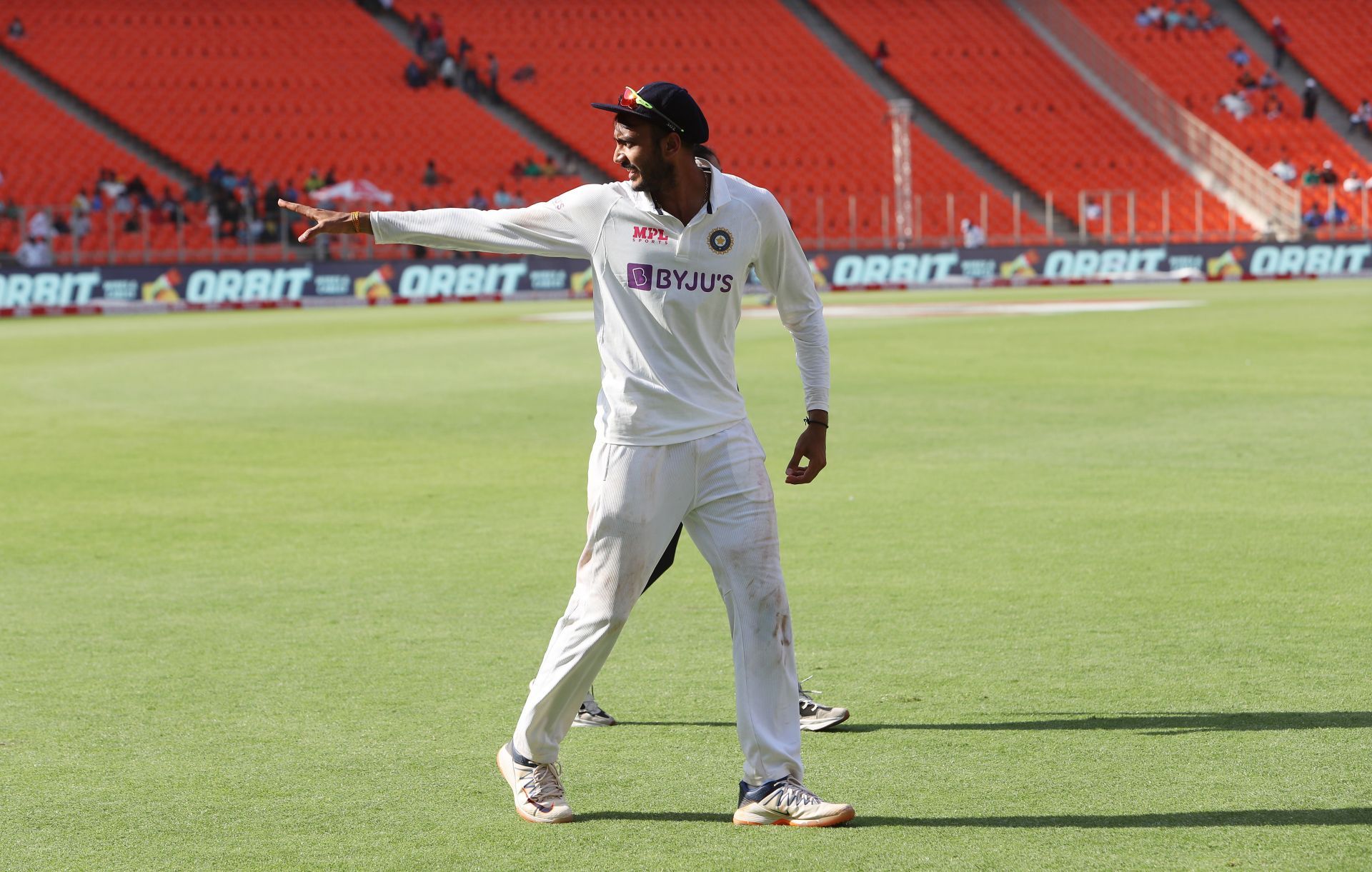 Axar Patel had a superb start to his Test career (Credit: BCCI)