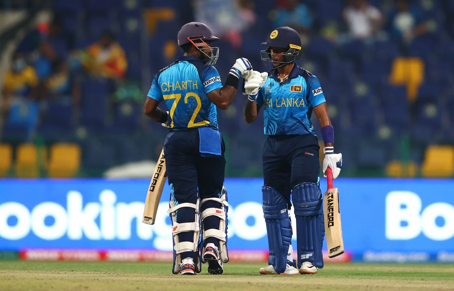 Sri Lankan batters Charith Asalanka and Pathum Nissanka. Pic: Getty Images