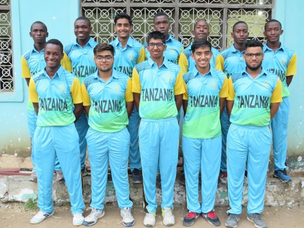 The Tanzania Cricket Team (Image Courtesy: Tanzania Cricket Association)