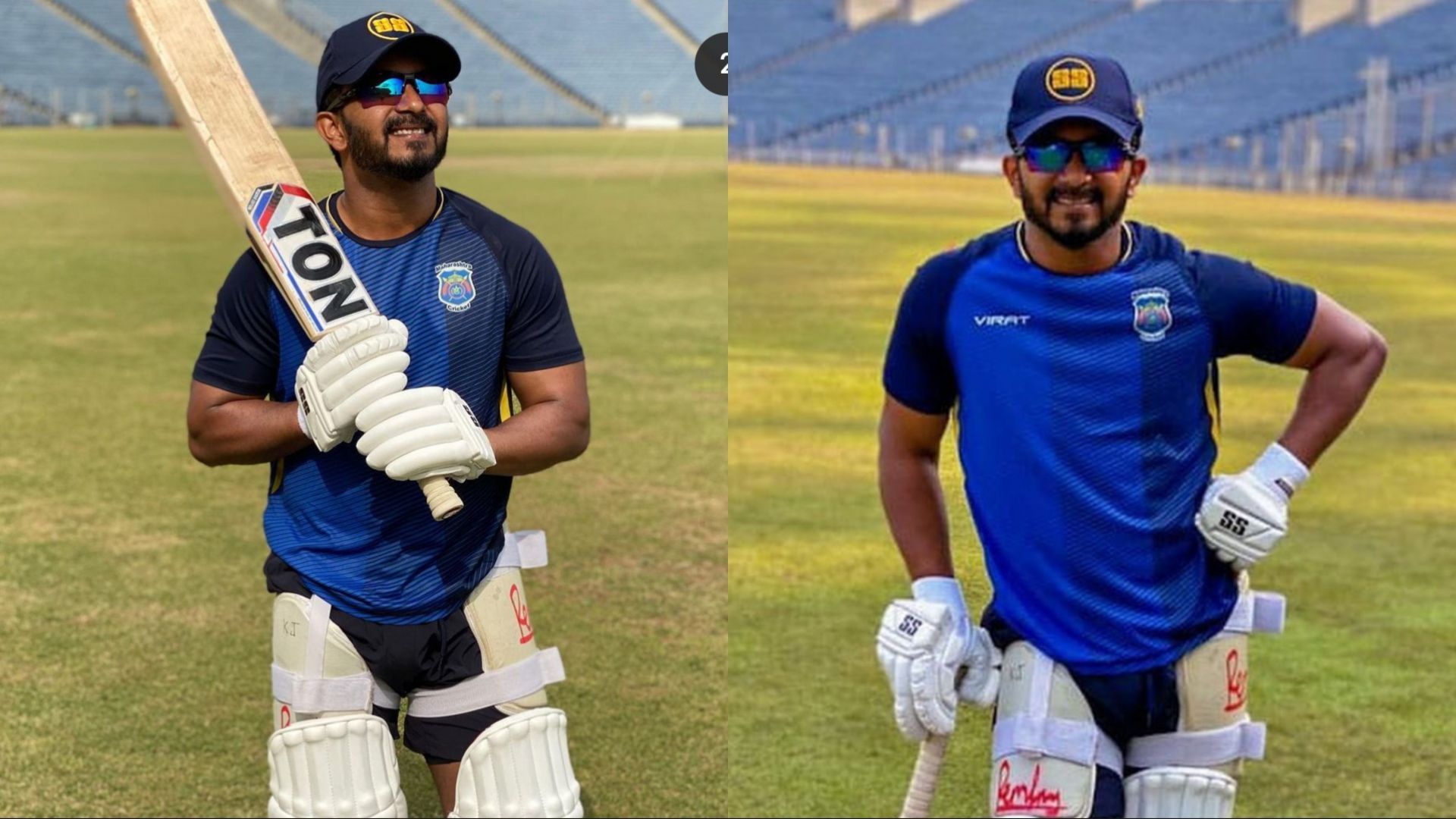 Kedar Jadhav scored a match-winning fifty for Maharashtra in Syed Mushtaq Ali Trophy 2021/22 earlier today (Image Source: Instagram)