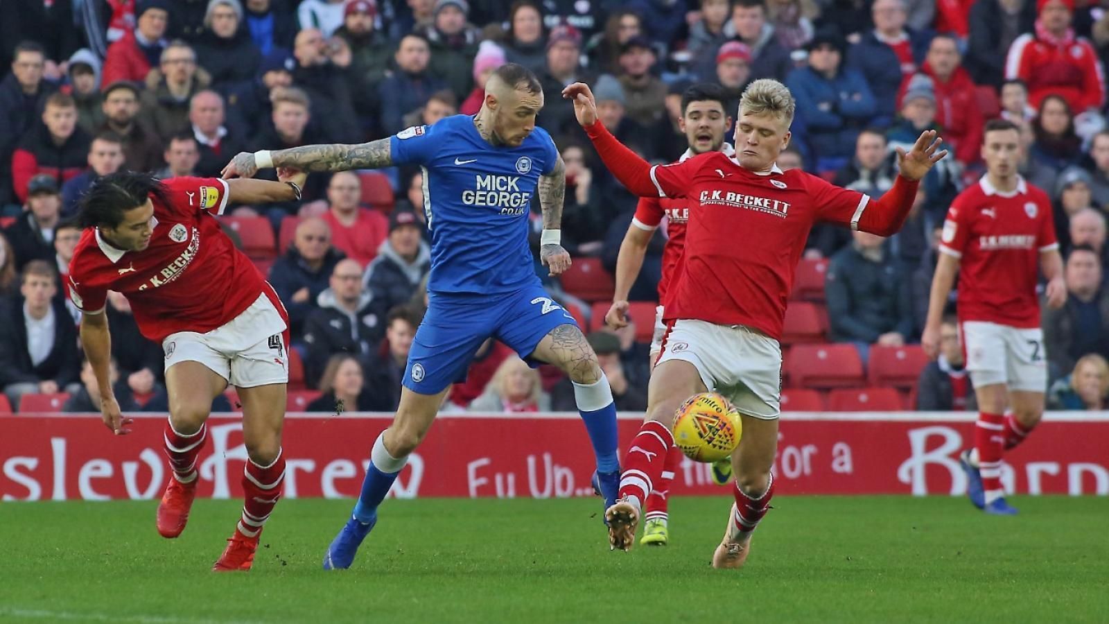 Peterborough and Barnsley have both lost their last three league games