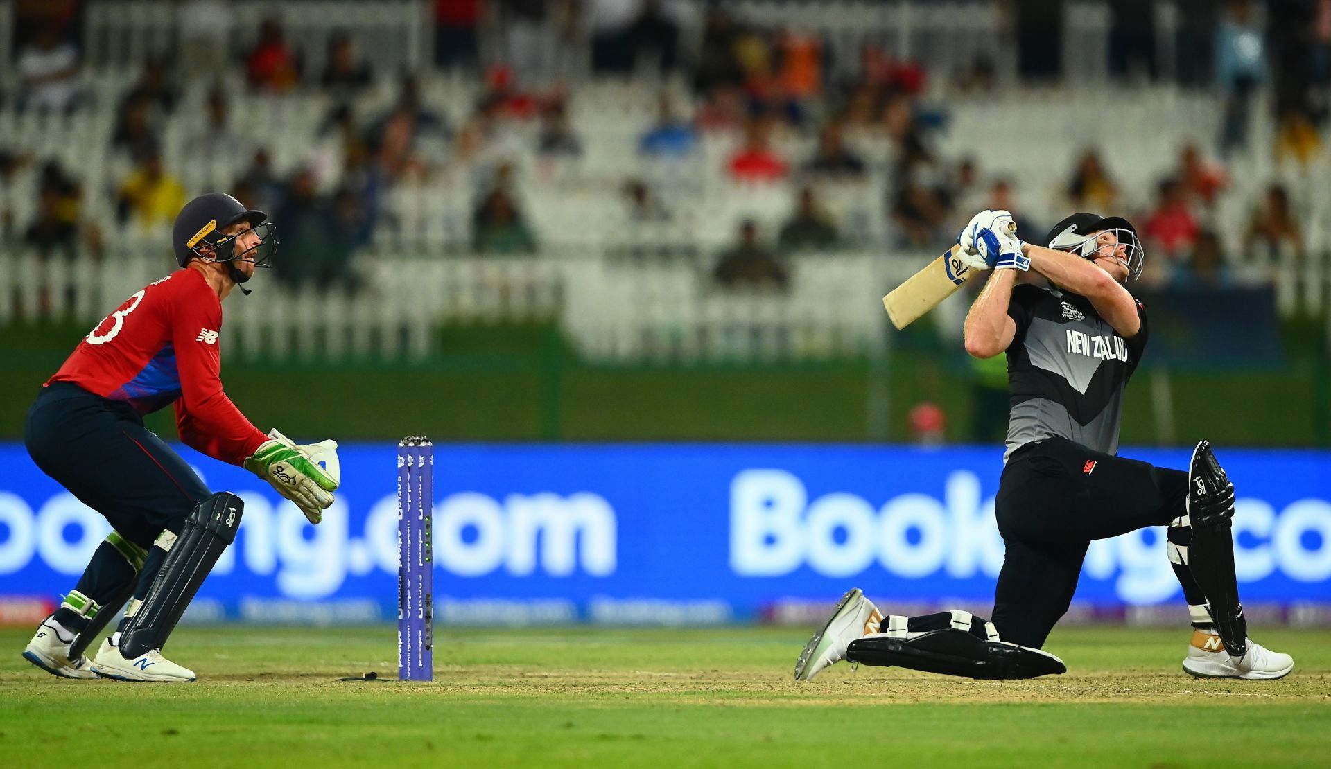 Jimmy Neesham smashed three sixes and a four during his knock