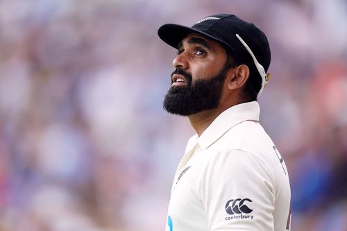 Ajaz Patel, the lead New Zealand spinner, was hardly consistent with his lengths against India.