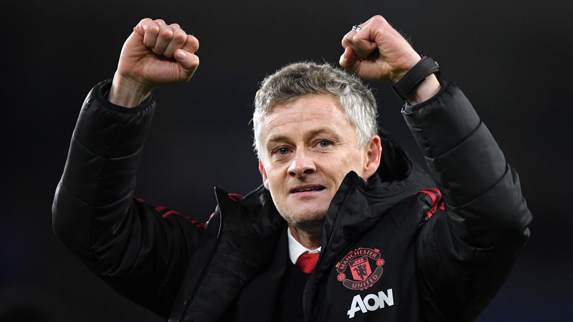Solskjaer after his first match in charge of United