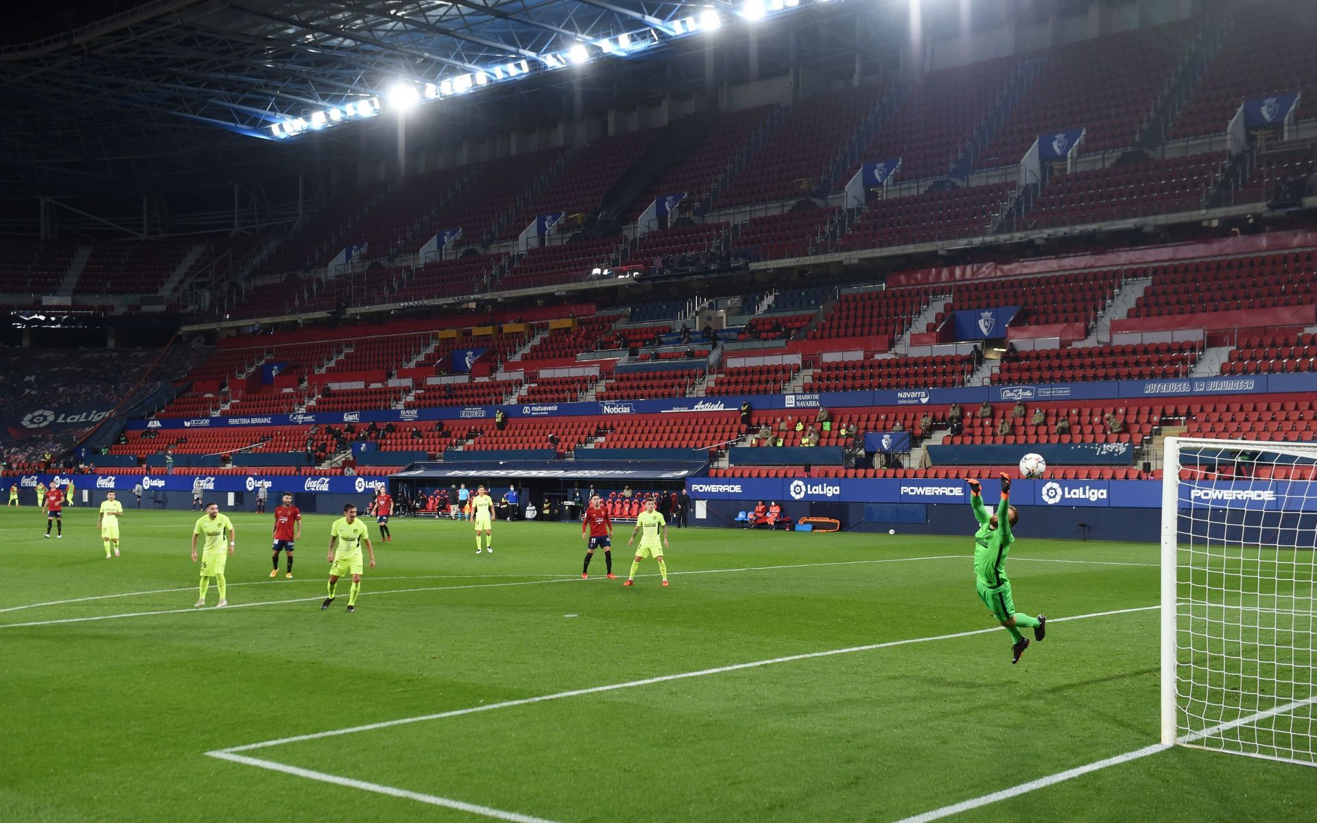 C.A. Osasuna v Atletico de Madrid - La Liga Santander