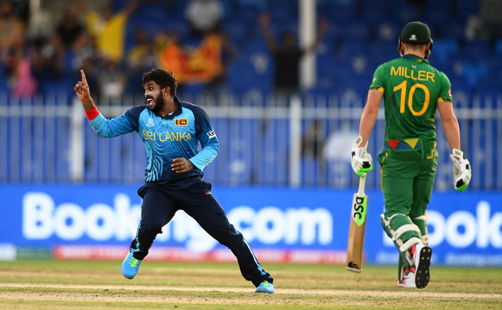Wanindu Hasaranga is the only Asian to take a T20 World Cup hat-trick