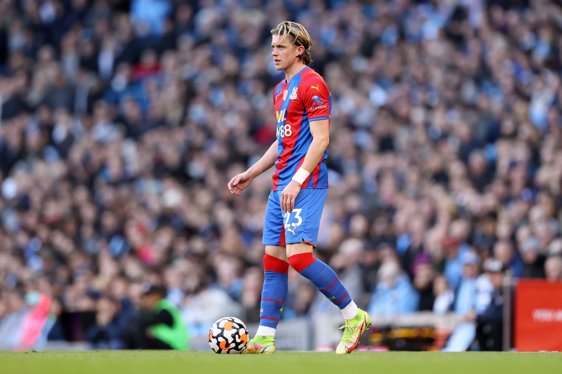 Conor Gallagher in action for Crystal Palace