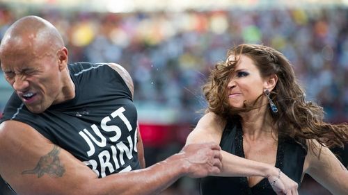 Stephanie McMahon slapped The Rock!