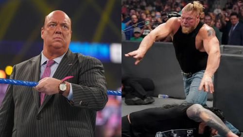 Paul Heyman was a focal point in Brock Lesnar's storyline against Roman Reigns at Crown Jewel.