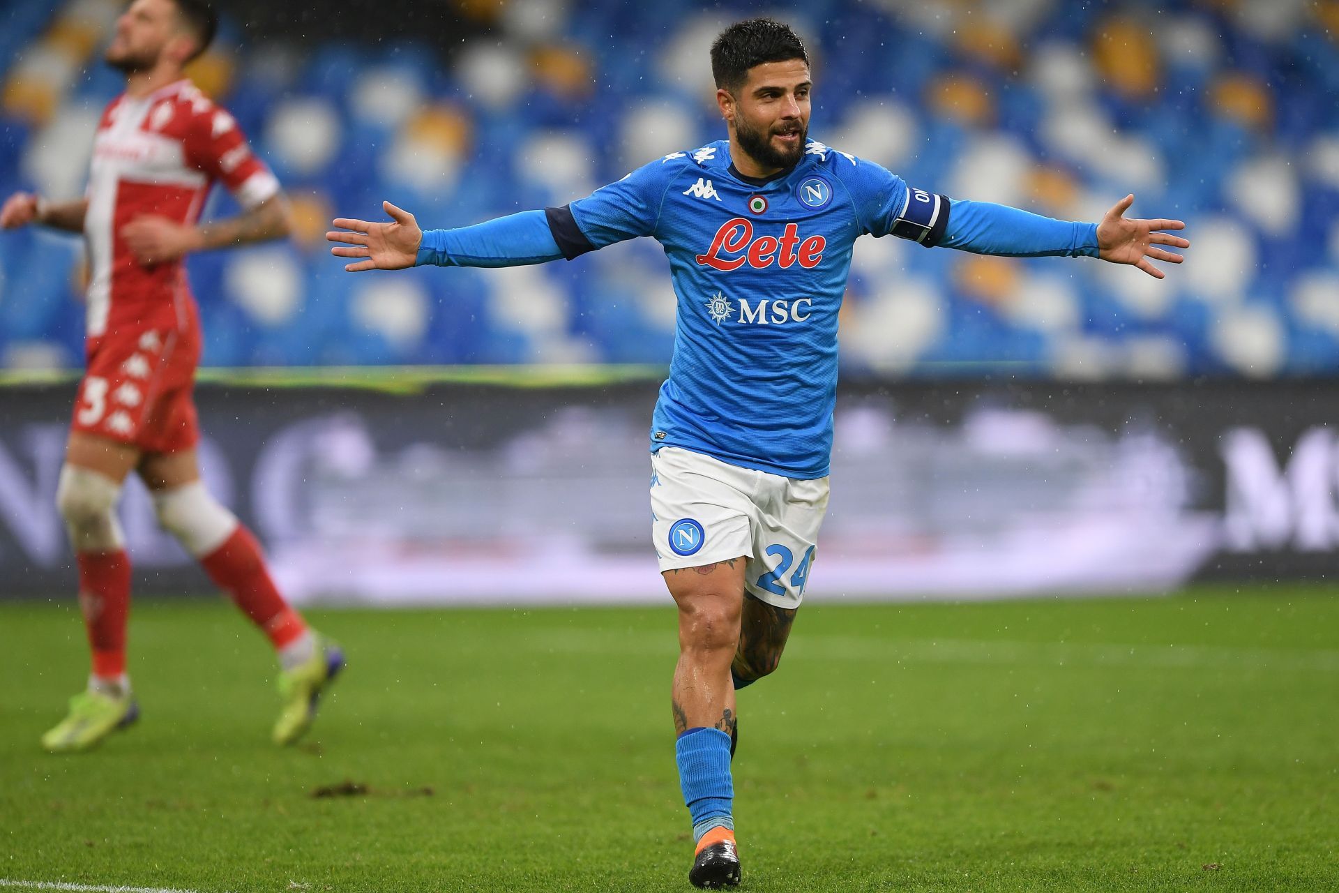 Lorenzo Insigne for SSC Napoli v ACF Fiorentina - Serie A