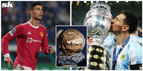 Cristiano Ronaldo (left) and Lionel Messi are once again among the Ballon d'Or contenders.