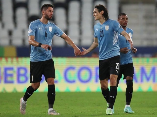 Uruguay lost by three-goal margins twice in succession last month.