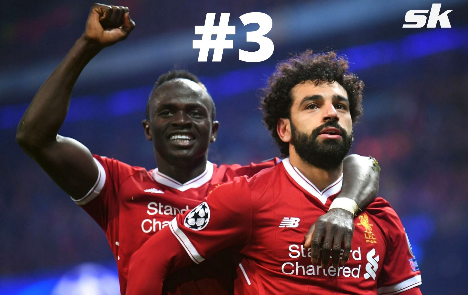 Salah and Mane are third, so who tops the list then?