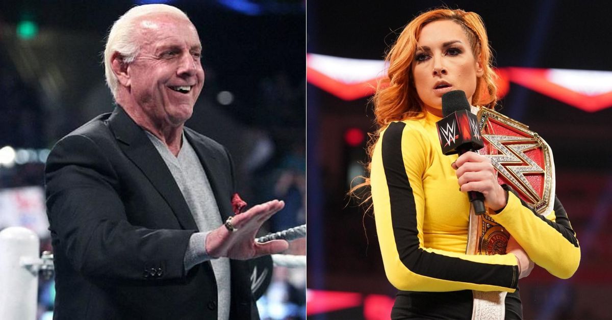 Ric Flair and Becky Lynch have had a public fallout