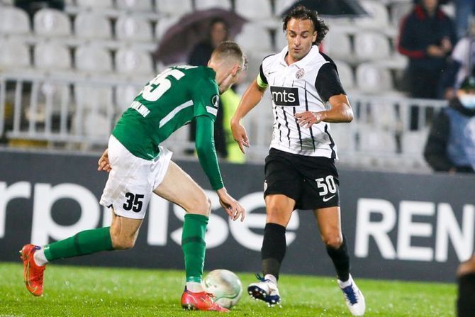 Partizan beat Flora 2-0 in the reverse