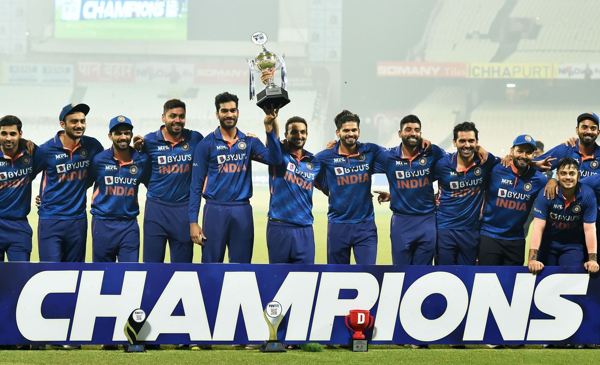 India thumped New Zealand 3-0 in the T20I series