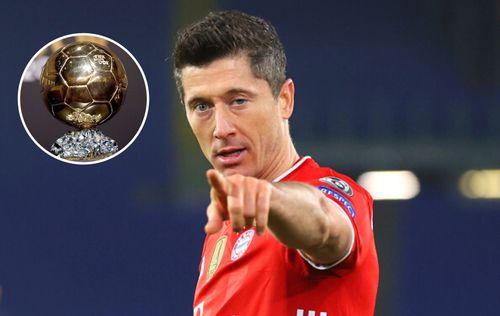 Robert Lewandowski is a strong contender for the 2021 Ballon d'Or award.