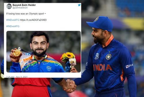 Fans roast Virat Kohli after he loses yet another toss