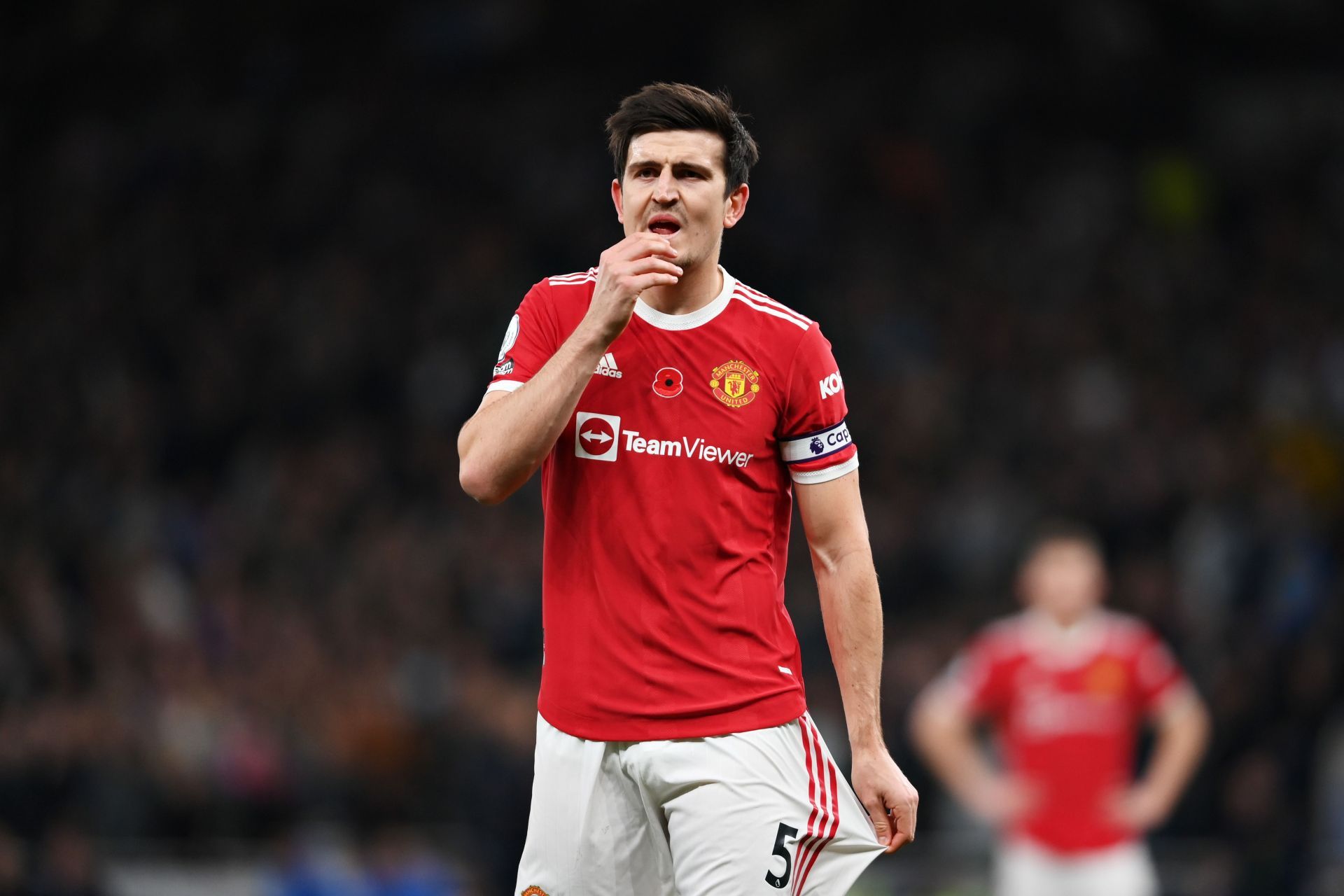 Manchester United defender Harry Maguire. (Photo by Mike Hewitt/Getty Images)