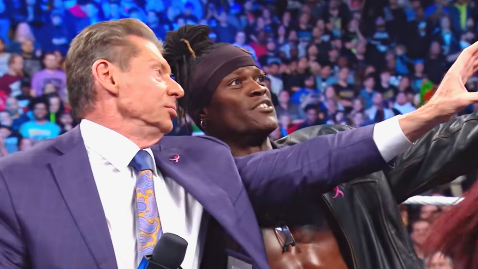 Vince McMahon and R-Truth are good friends.