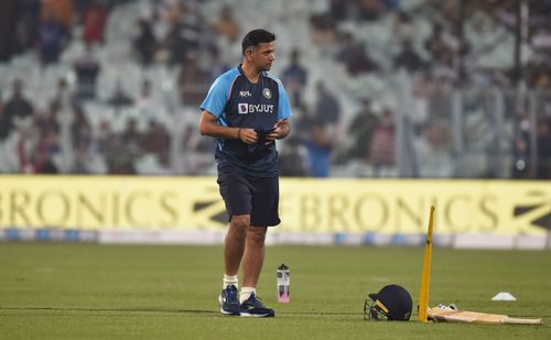 Team India head coach Rahul Dravid. Pic: Getty Images