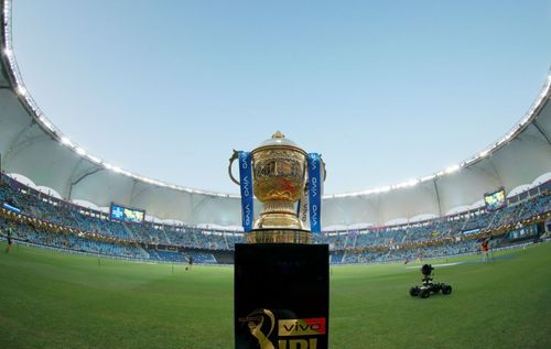 The Indian Premier League (IPL) trophy. Pic: IPLT20.COM