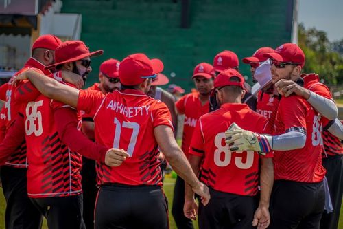 The Canada Cricket Team (Image Courtesy: Cricket Canada)