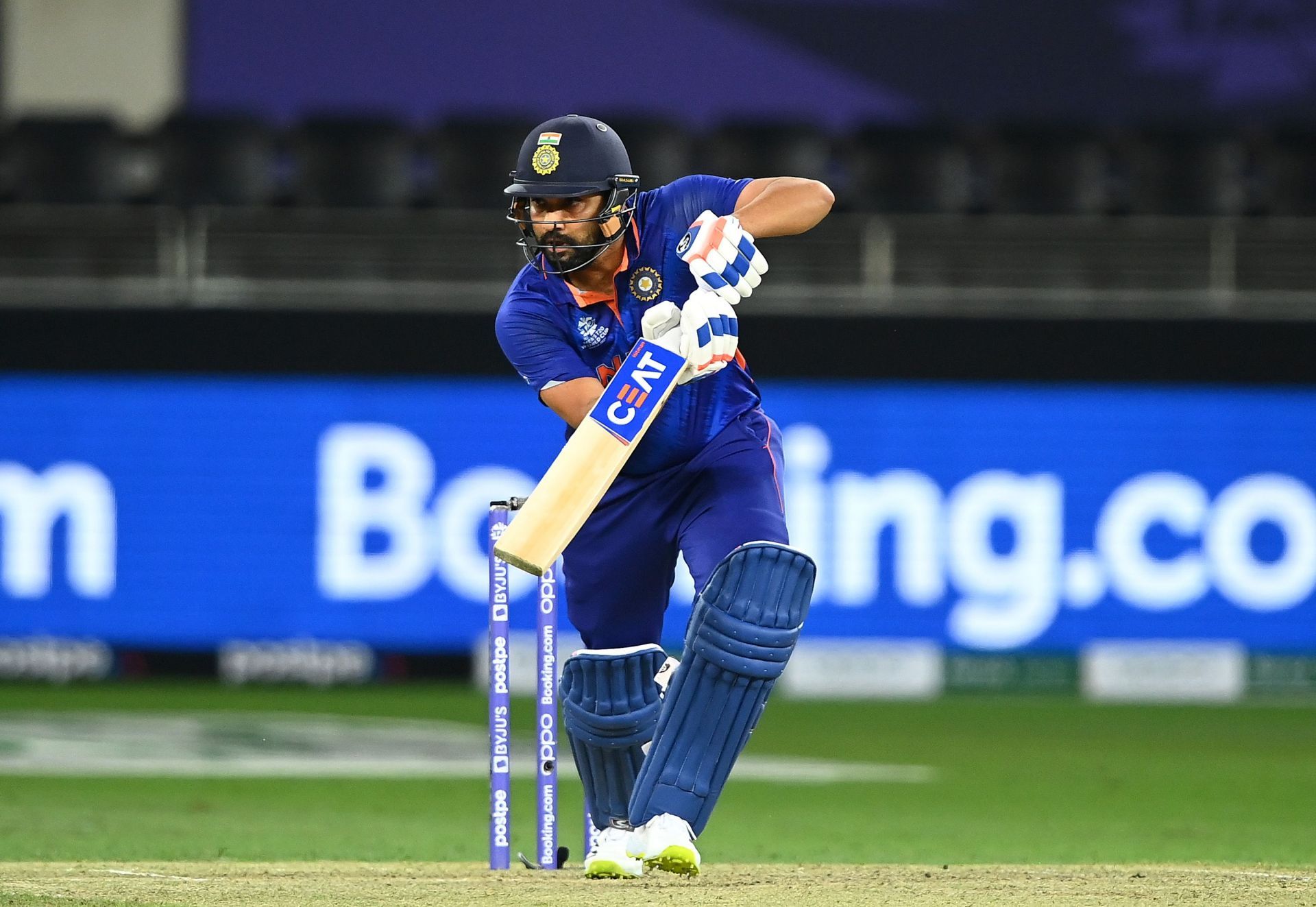 Rohit Sharma couldn't capitalise on his early luck to hurt New Zealand.