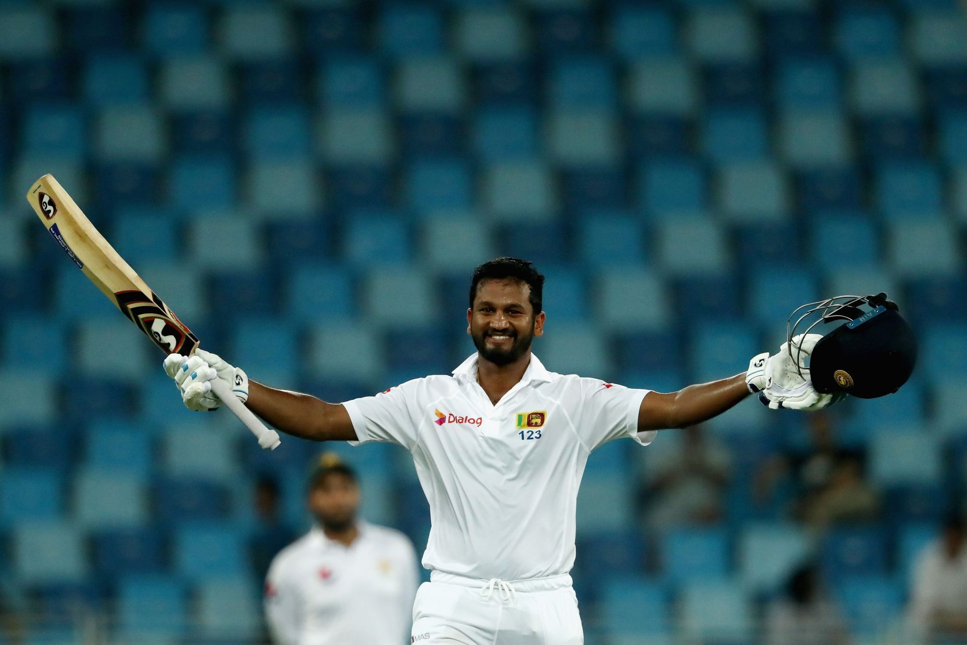 Dimuth Karunaratne&#039;s century has taken Sri Lanka to the top of the ICC World Test Championship points table