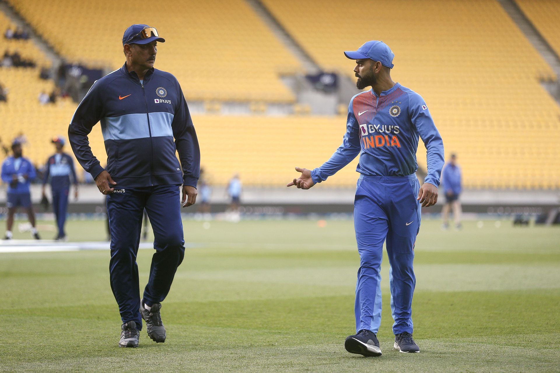 Ravi Shastri (left) with Virat Kohli. (PC: Getty Images)