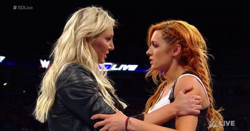 There is real-life heat between Becky Lynch and Charlotte Flair